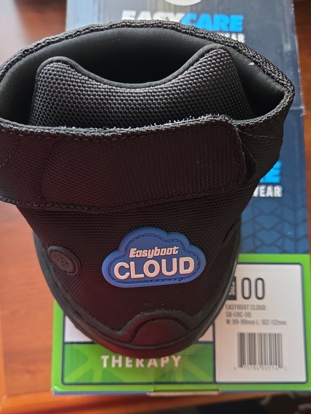 EasyBoot Cloud Black Therapeutic Boot